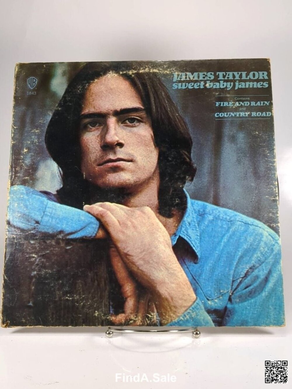 James Taylor Sweet Baby James Vinyl LP Record, 1970